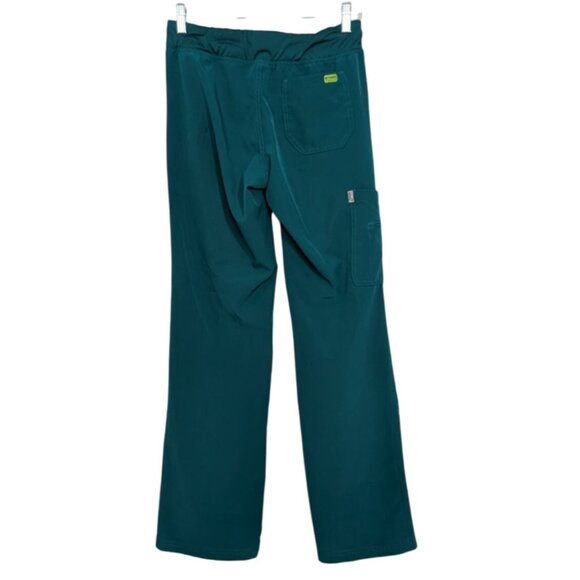 Activate Scrub Pants Womens Size XS Green 4Way Stretch Medical Nurse Tech - Picture 7 of 14